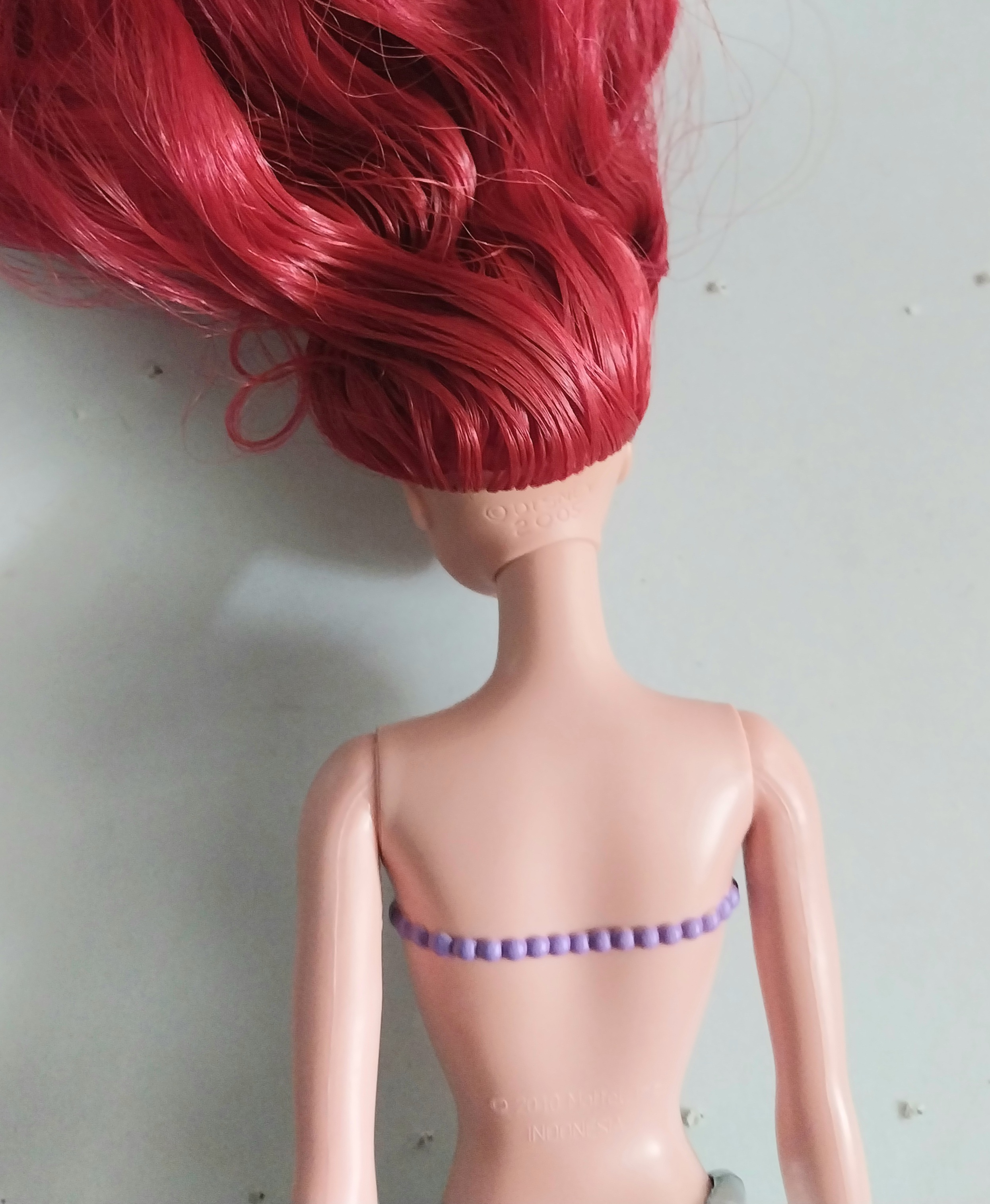 มือ2 สภาพสะวม เจ้าหญิงเงือกน้อย แอเรี่ยล Ariel the little mermaid เจ้าหญิงดิสนีย์ ของมีตามภาพ Mattel2010