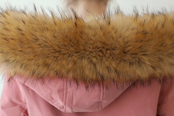 PREMIUM เสื้อโค้ทกันหนาวบุขนใส่ติดลบลุยหิมะได้ ฮูดแต่งเฟอร์ใหญ่ (12245X)