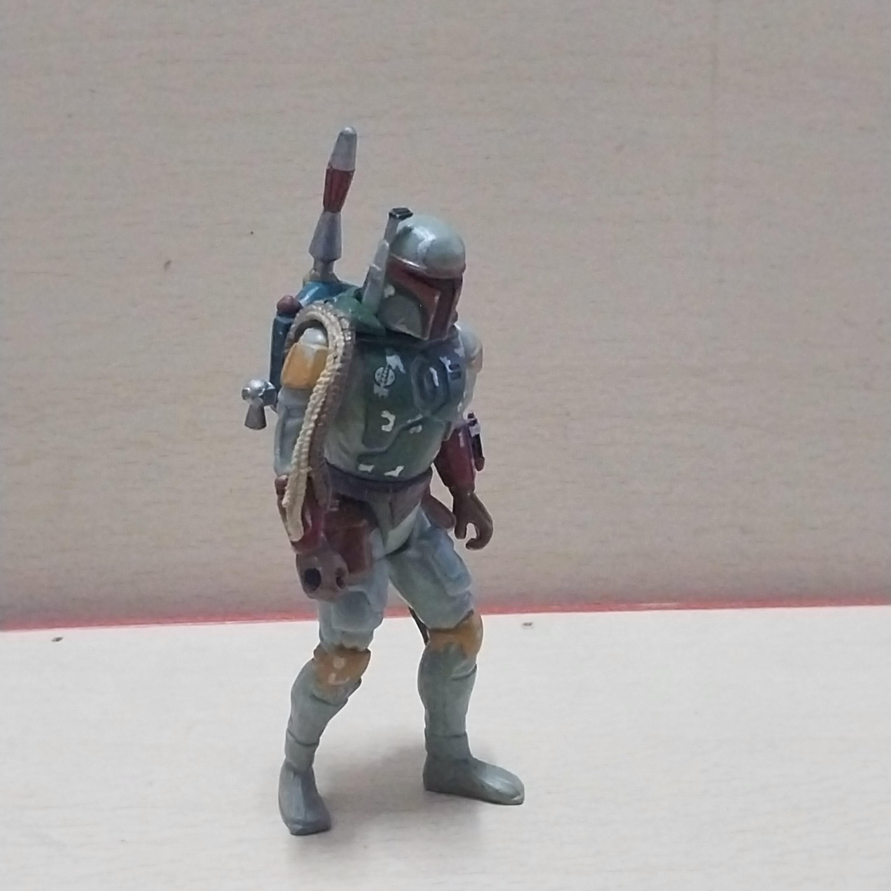 มีหลายภาพ ฟิกเกอร์ โบบา เฟ็ท Boba Fett -จากภาพยนตร์ Star Wars power of the Force ของ มีตามภาพ