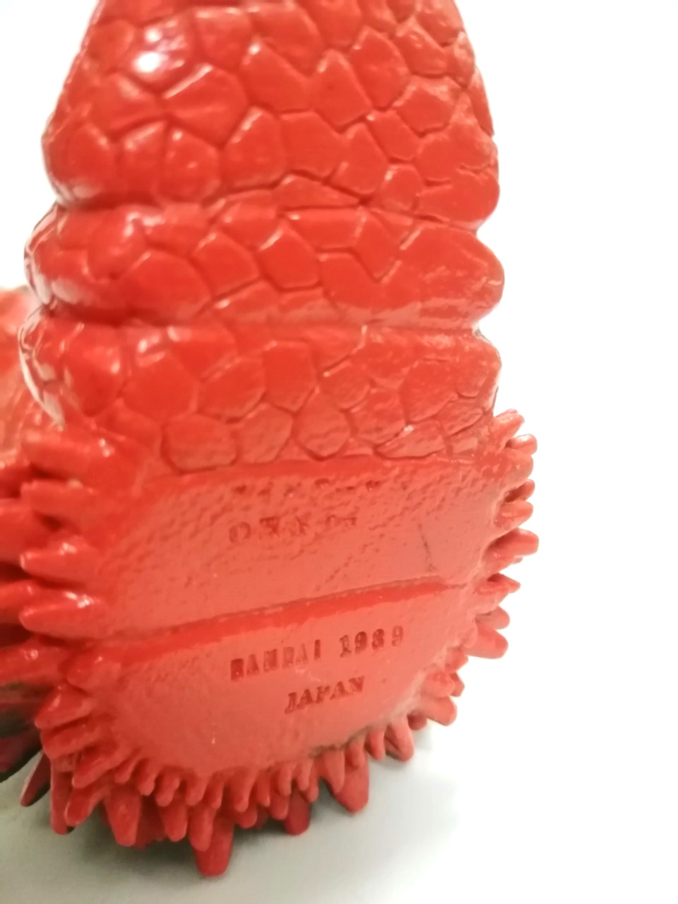 ซอฟ7นิ้ว สัตว์ประหลาด ทวินเทล จากอุลตร้าแมนแจ๊ค ขนาดประมาณ 8 นิ้ว สภาพดี งาน japan 1989 Soft Monster Twin Tail from Ultraman Jack