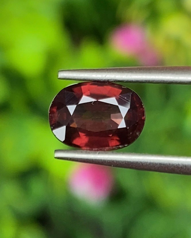 พลอย เพทาย Natural Zircon 1.79 กะรัต (Cts.) พลอยแท้ อัญมณีมงคลประจําวันเกิด เครื่องประดับพลอย