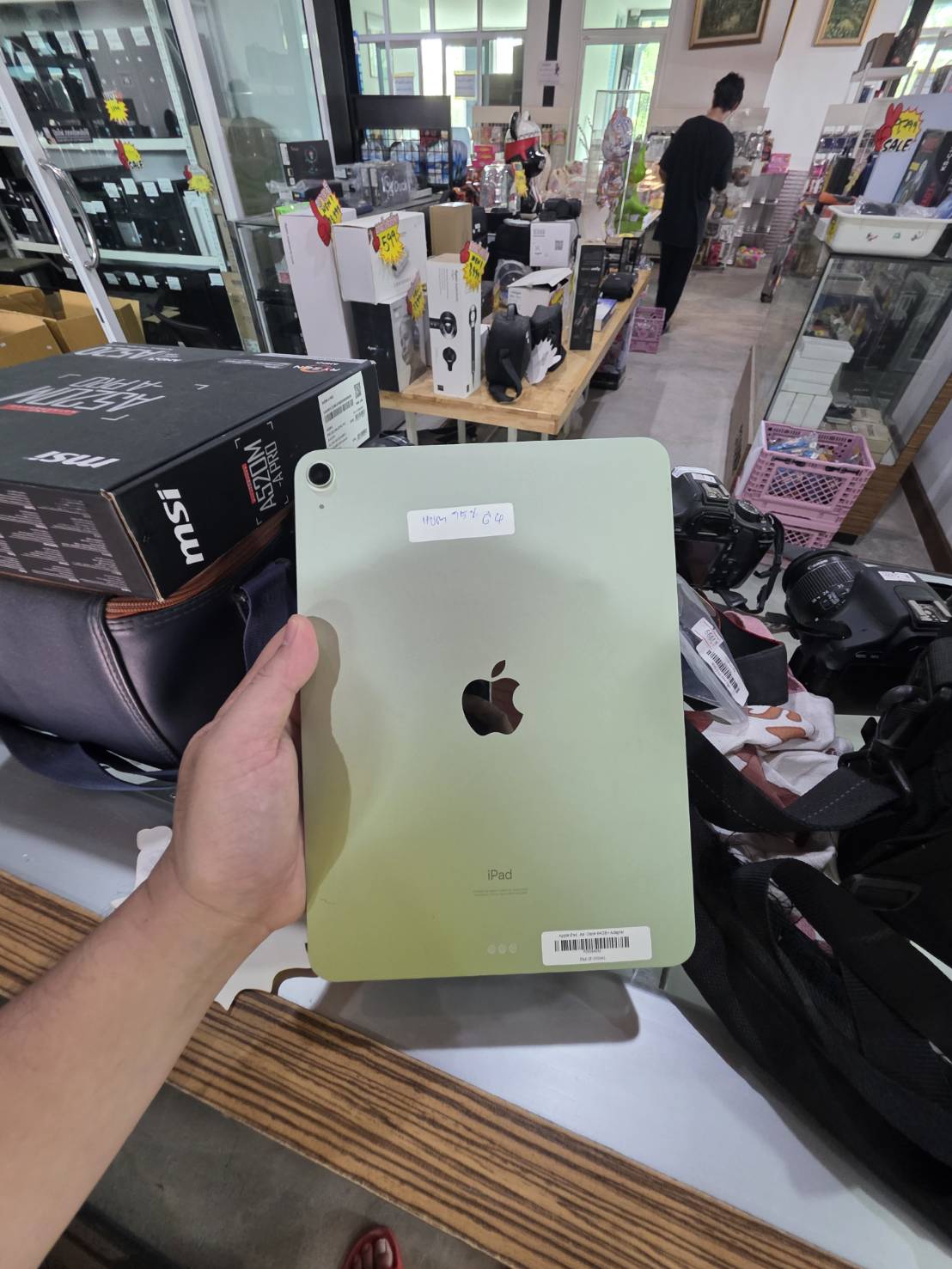 Apple iPad Air Gen4 64GB+Adapter แบต 75%
