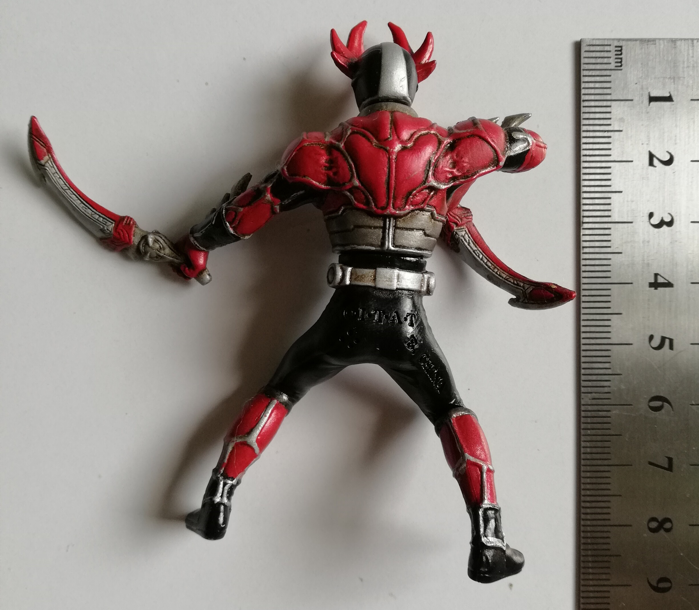 ของเล่น ของสะสมมาสค์ไรเดอร์ kashapon กาชาปอง ไรเดอร์อากิโตะ เบิร์นนิ่งฟอร์ม เก่าเก็บ อาวุธครบ