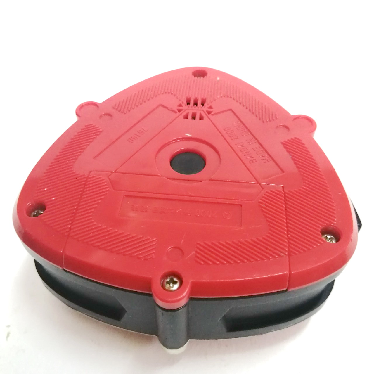 ตราตำรวจ/อุปกรณ์แสดงตัว ของไทม์ไฟร์เยอร์ จากขบวนการไทม์เรนเจอร์ ขนาดตามรูป **มีตำหนิตามภาพ_ กดปุ่มกลไกทำงานได้ มีไฟ มีรอย สีถลอกตามภาพ งานเก่าหายาก