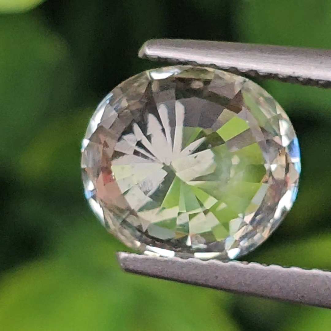 พลอย บุษราคัม yellow sapphire 3.17 กะรัต (Cts.) ดิบ (Unheated) พร้อมใบเซอร์ พลอยแท้ อัญมณีมงคลประจําวันเกิด เครื่องประดับพลอย