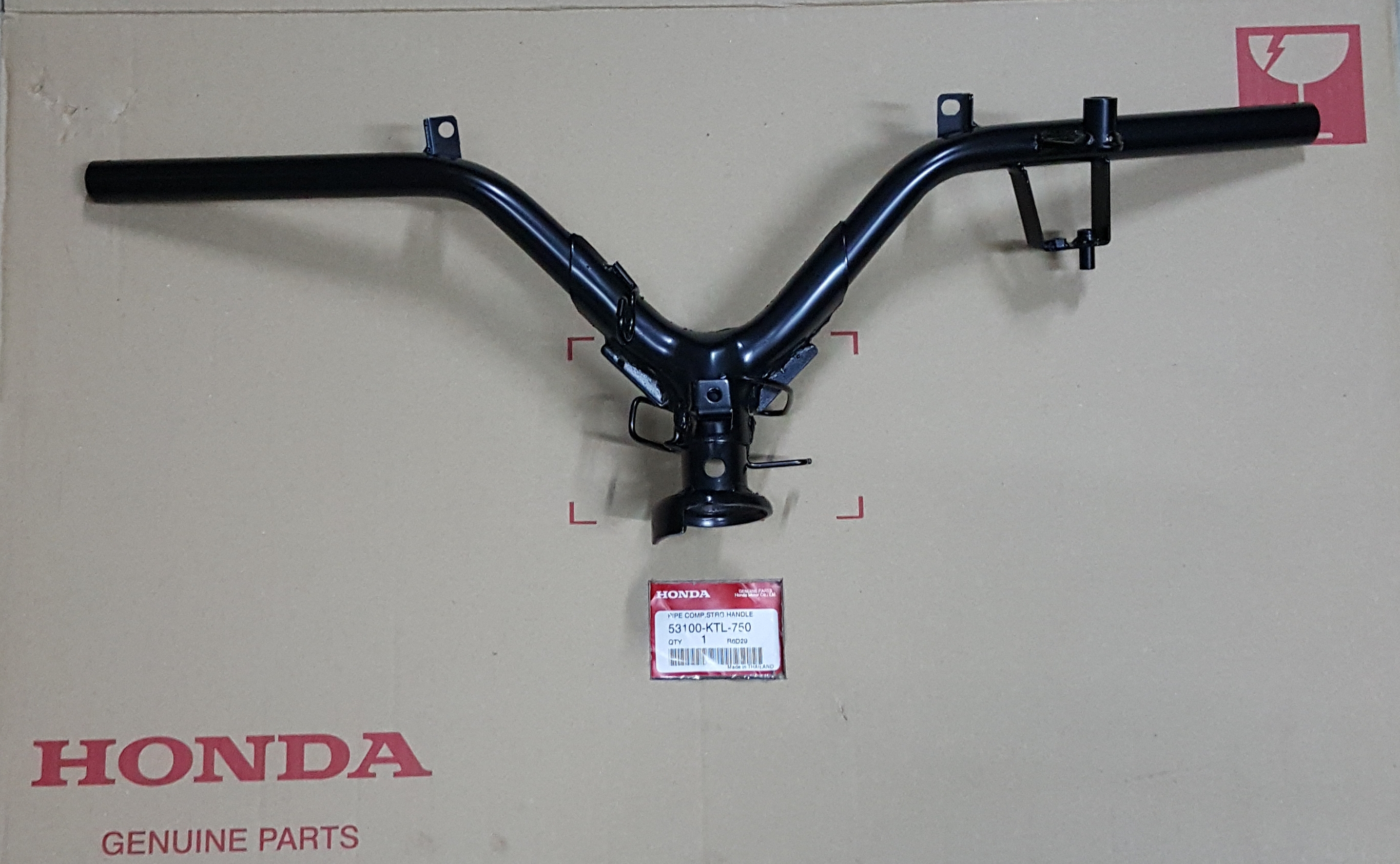แฮนด์บังคับเลี้ยว เวฟ100R(ปี2005-08)ยูบล๊อกดีส