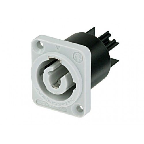Neutrik NAC3MPB-1 เพาเวอร์คอน ขั้วต่อสายแบบติดแท่น Power Con Out - Line Chassis Mount ,20Amp