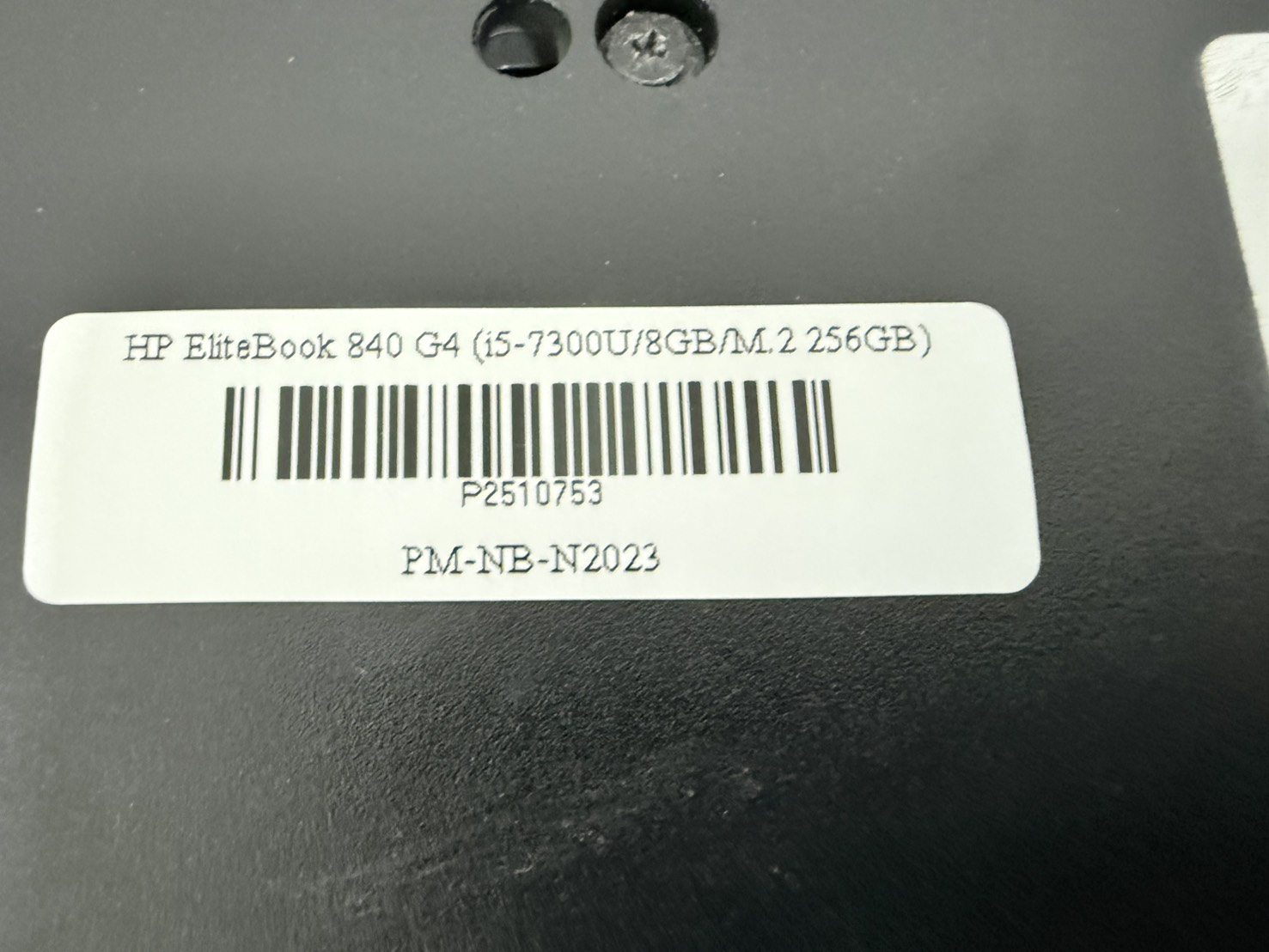 Notebook HP EliteBook 840 G4 (i5-7300U/8GB/M.2 256GB) ไม่มี Adapter แบต 78% แบตเสื่อม จอ Bright ขอบยางเสื่อม