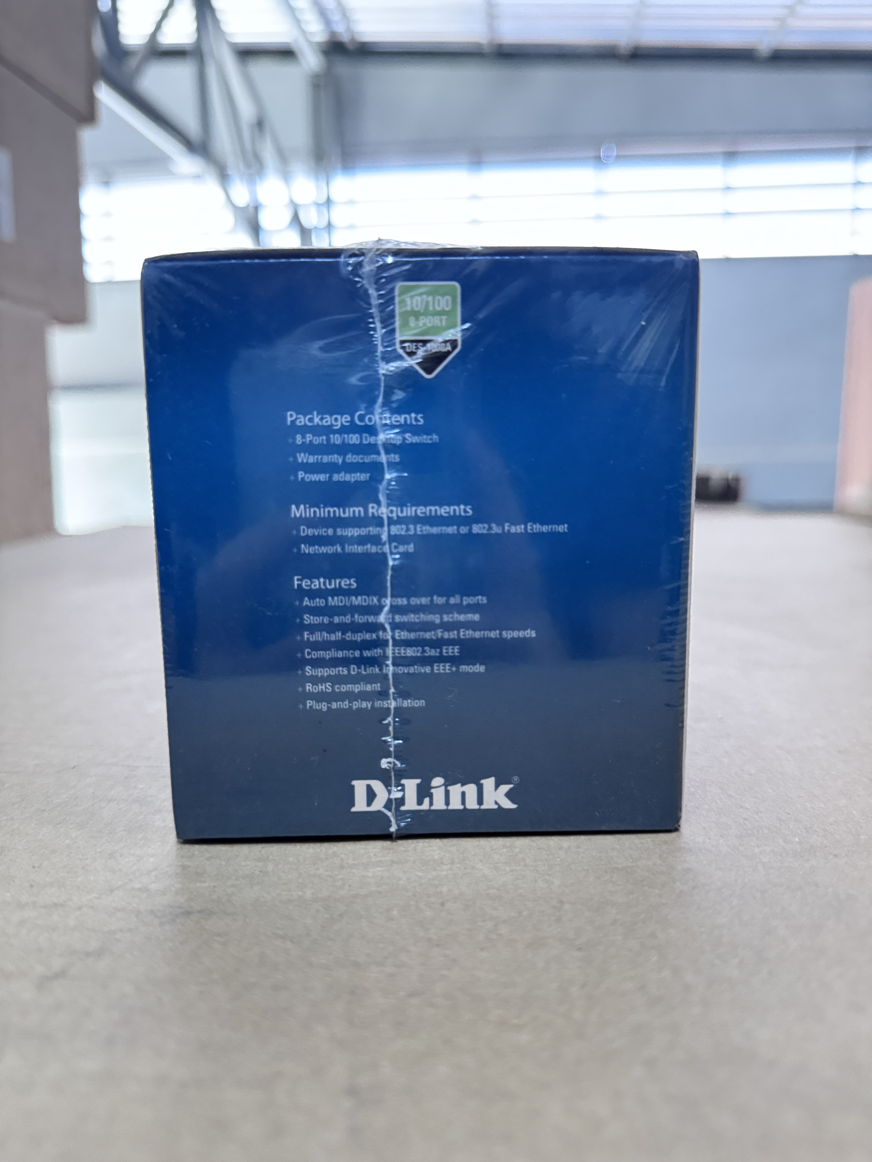 Switch D-Link 8-Port 10/100 (DES-1008A) ของใหม่