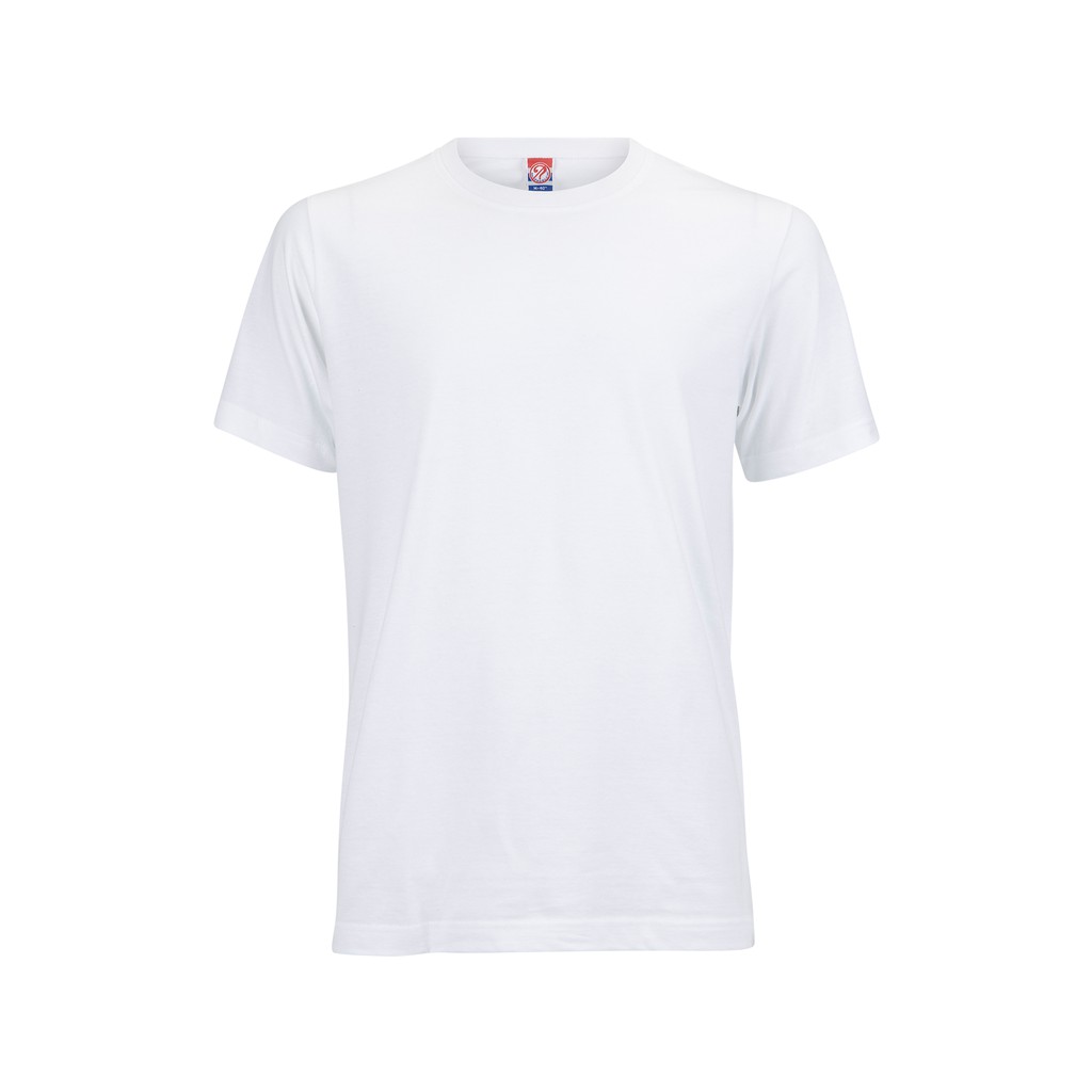 Noproblem Noproblem ยอดขาย No.1 รับประกัน ไม่ย้วย ไม่ยืด ผ้านุ่ม เสื้อยืด สีพื้น เสื้อยืดคอกลม สีขาว