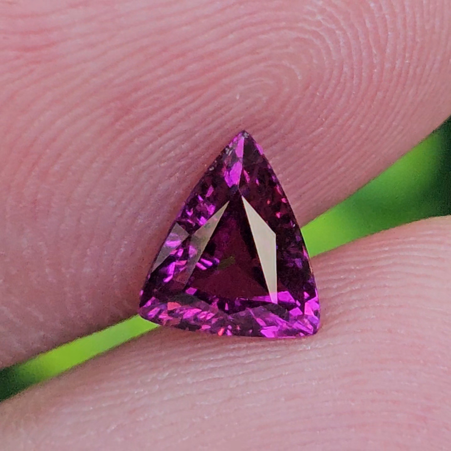 พลอย อุมบาไลต์ การ์เน็ต Umbalite Garnet 1.16 กะรัต (Cts.) ดิบ Unheated ลอยแท้ อัญมณีมงคลประจําวันเกิด เครื่องประดับพลอย