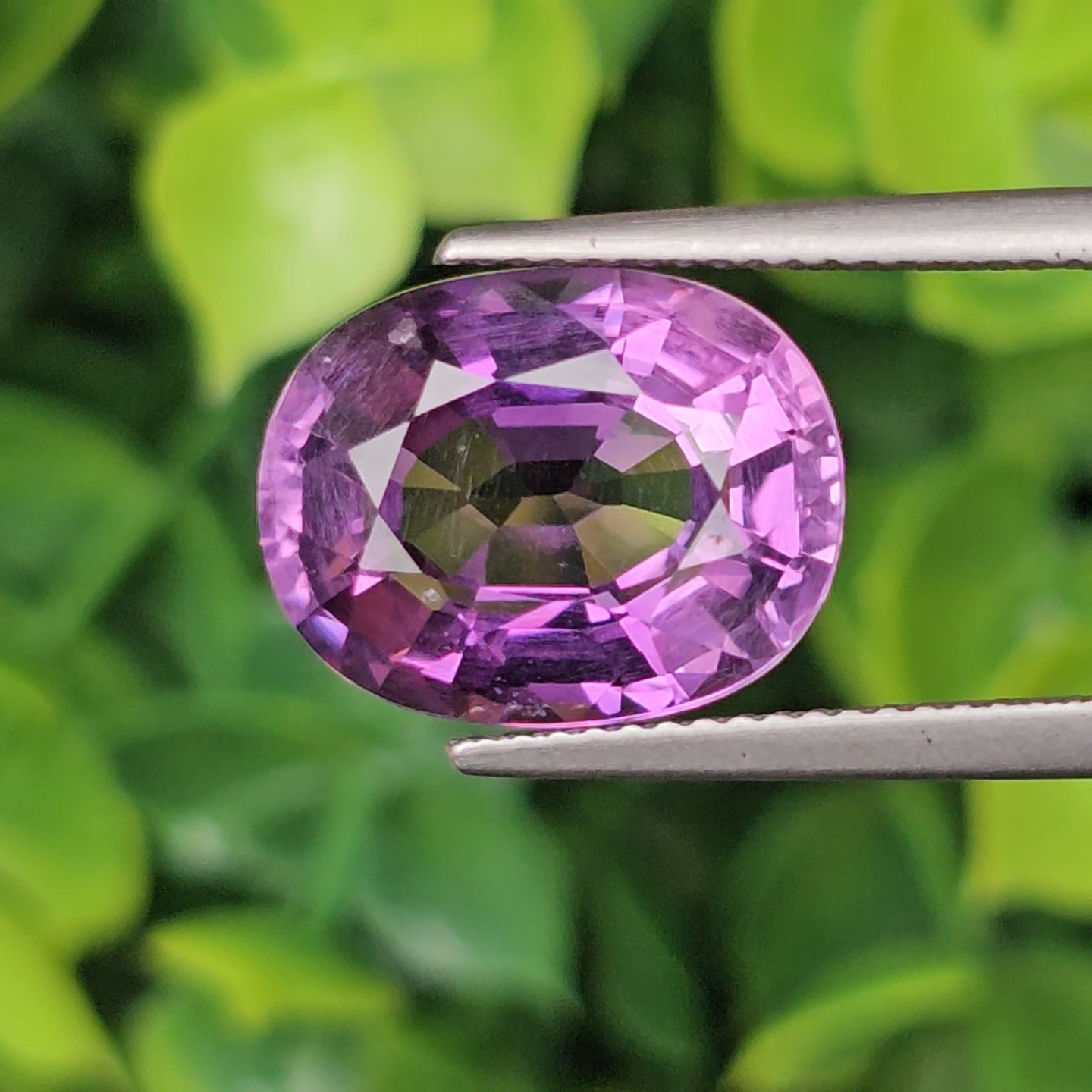 พลอย อเมทิส Amethyst 7.22 กะรัต (Cts.) พลอยแท้ อัญมณีมงคลประจําวันเกิด เครื่องประดับพลอย