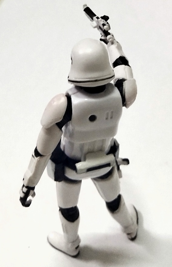 ของสะสมจากสตาร์วอร์ โมเดล Star Wars, First Order Storm Trooper ** บริเวณหัวไหล่เปื้อนสีชมพู