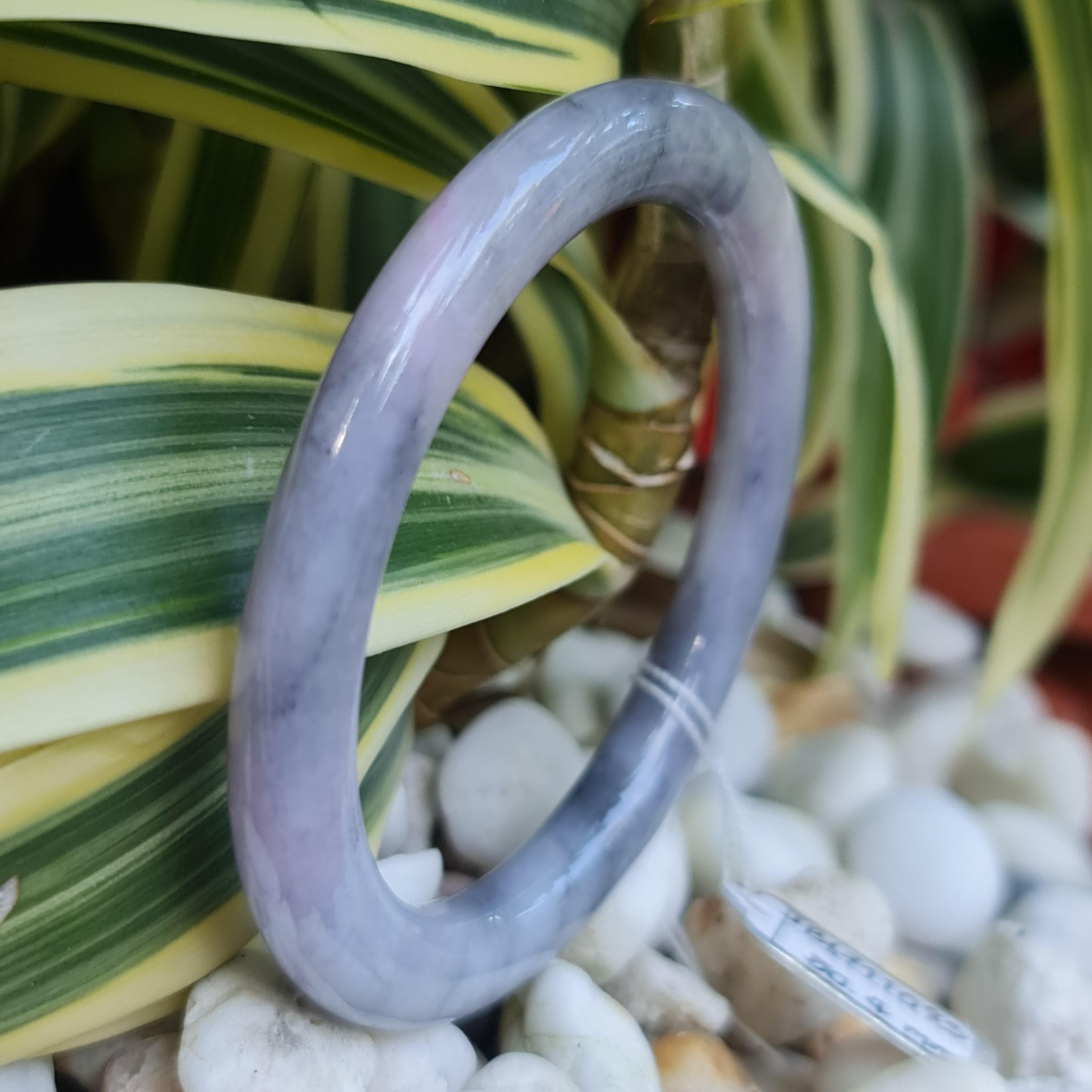 JB6711083 หยก พม่า แท้ Jade กำไลหยก (Jadeite bracelet) พม่า (Myanmar) 50.4 มม.