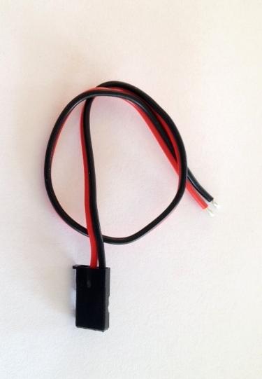 Receiver Connector ยาว 15cm สำหรับต่อเป็นขั้วแบตเตอรี่ หรือจ่ายไฟเข้ารีซีฟ RECEIVEC01