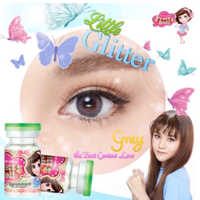 Pretty doll สีเทา สาว สวย วัย ใส เฉียบ คม