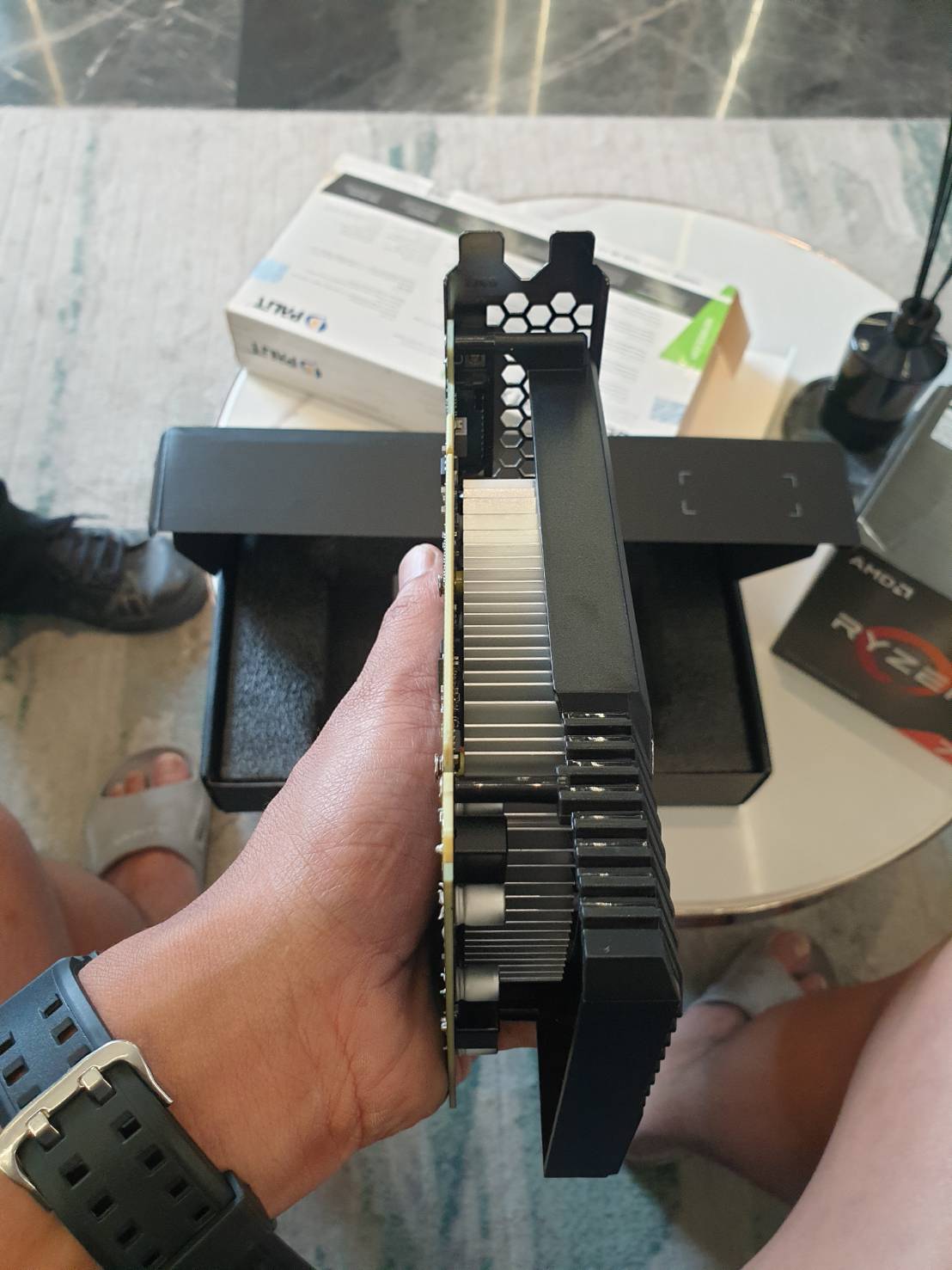 Graphic Card Rtx 3050 Palit Stormx 6GB DDR6 ประกันเหลือ