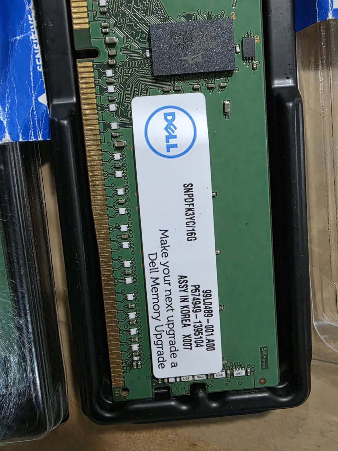 Ram Server Dell SNPDFK3YC/16G 16GB DDR4-2666MHz 2Rx8 ECC