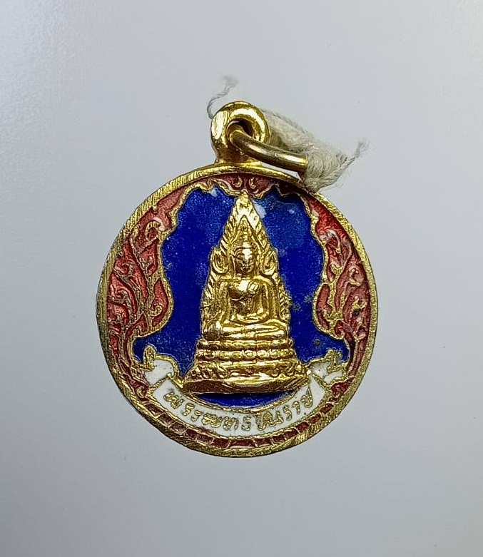 A7287 พระพุทธชินราช วัดพระศรีรัตนมหาธาตุ จ.พิษณุโลก ลงยา