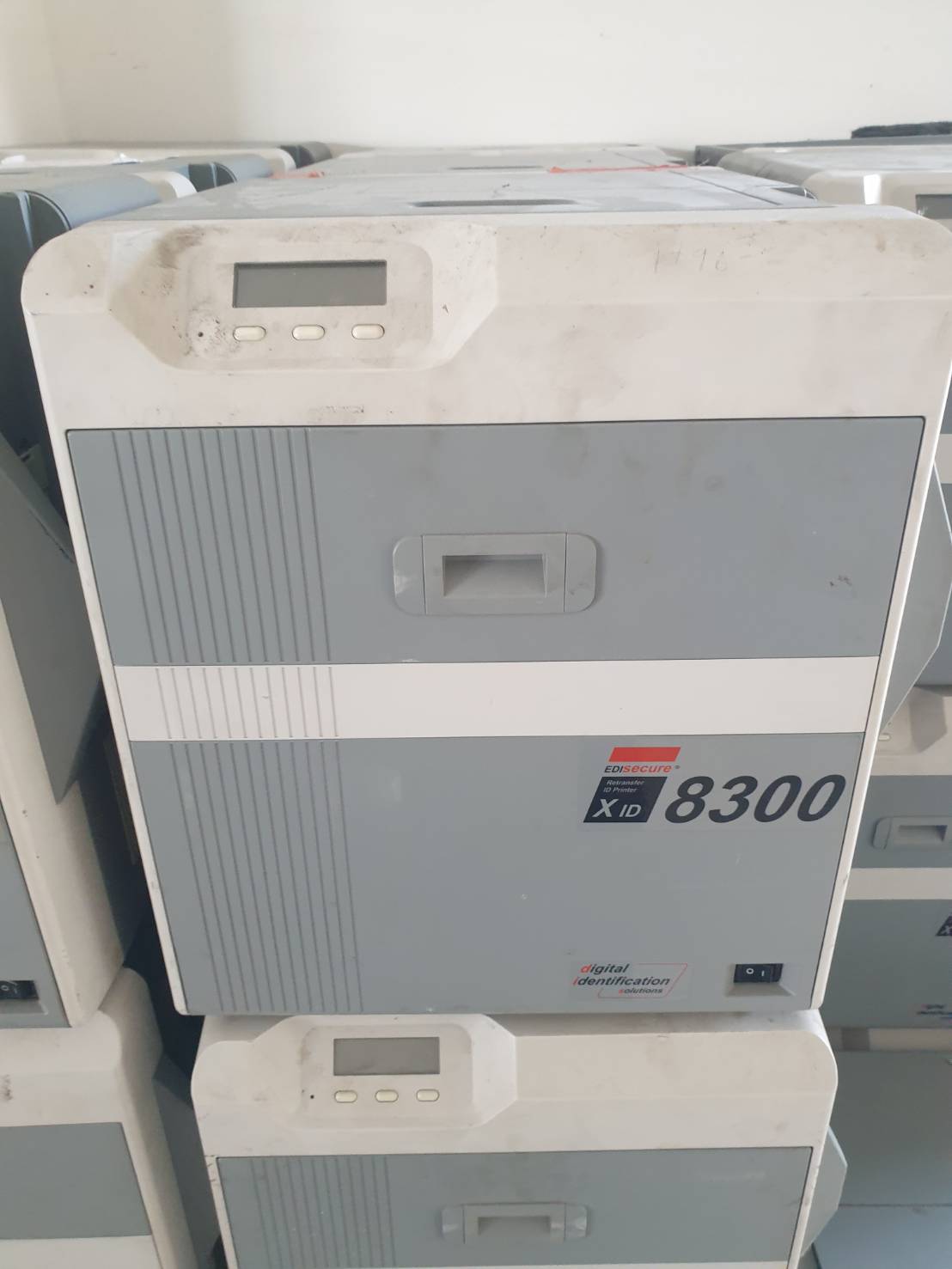 MATICA XID8300 เครื่องพิพม์บัตร ไม่มีหมึก ใช้งานได้ ซื้อหมึกใส่เอง