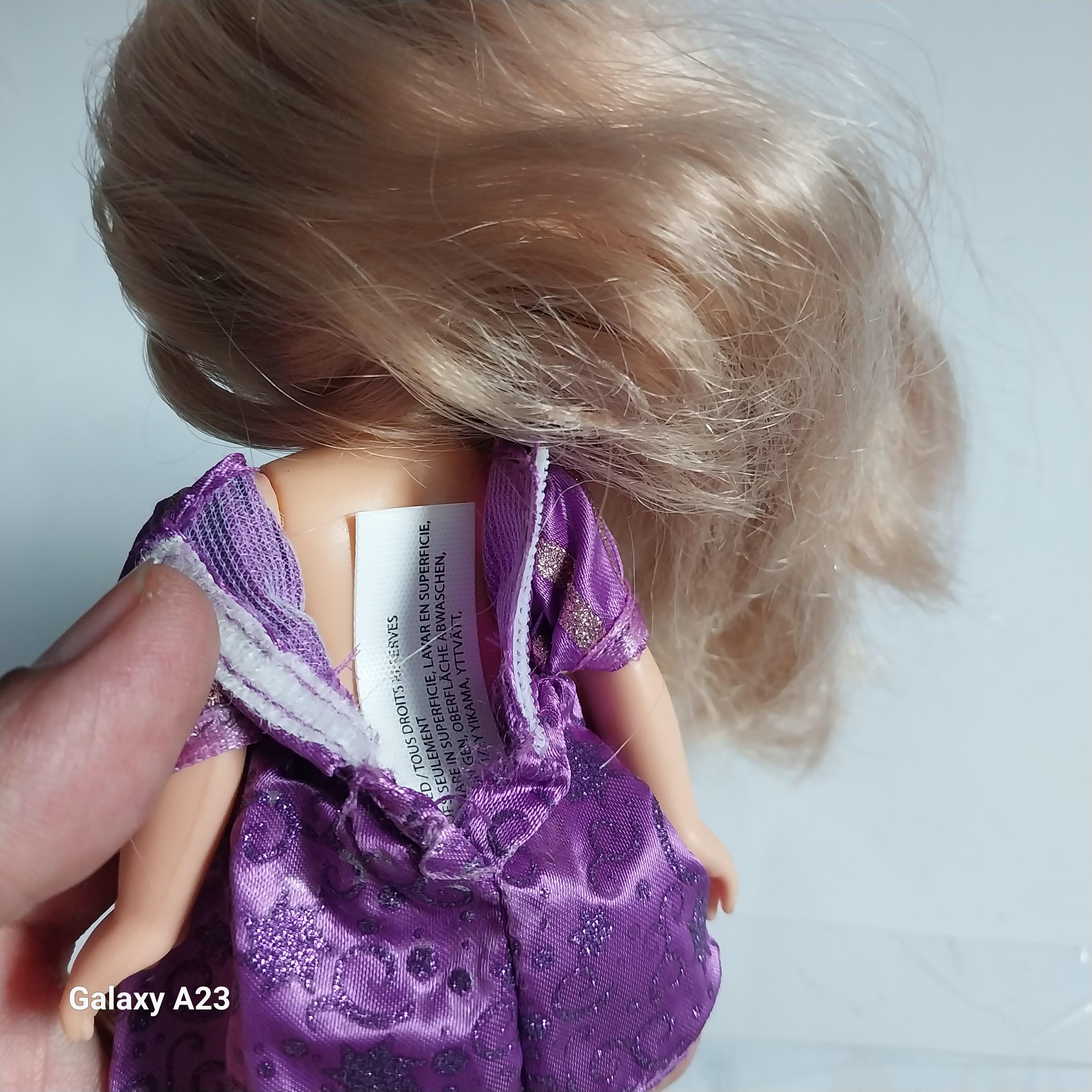 มีหลายภาพ ตุ๊กตาเจ้าหญิงราพันเซลเด็ก ของแท้ Disney ขนาด6"