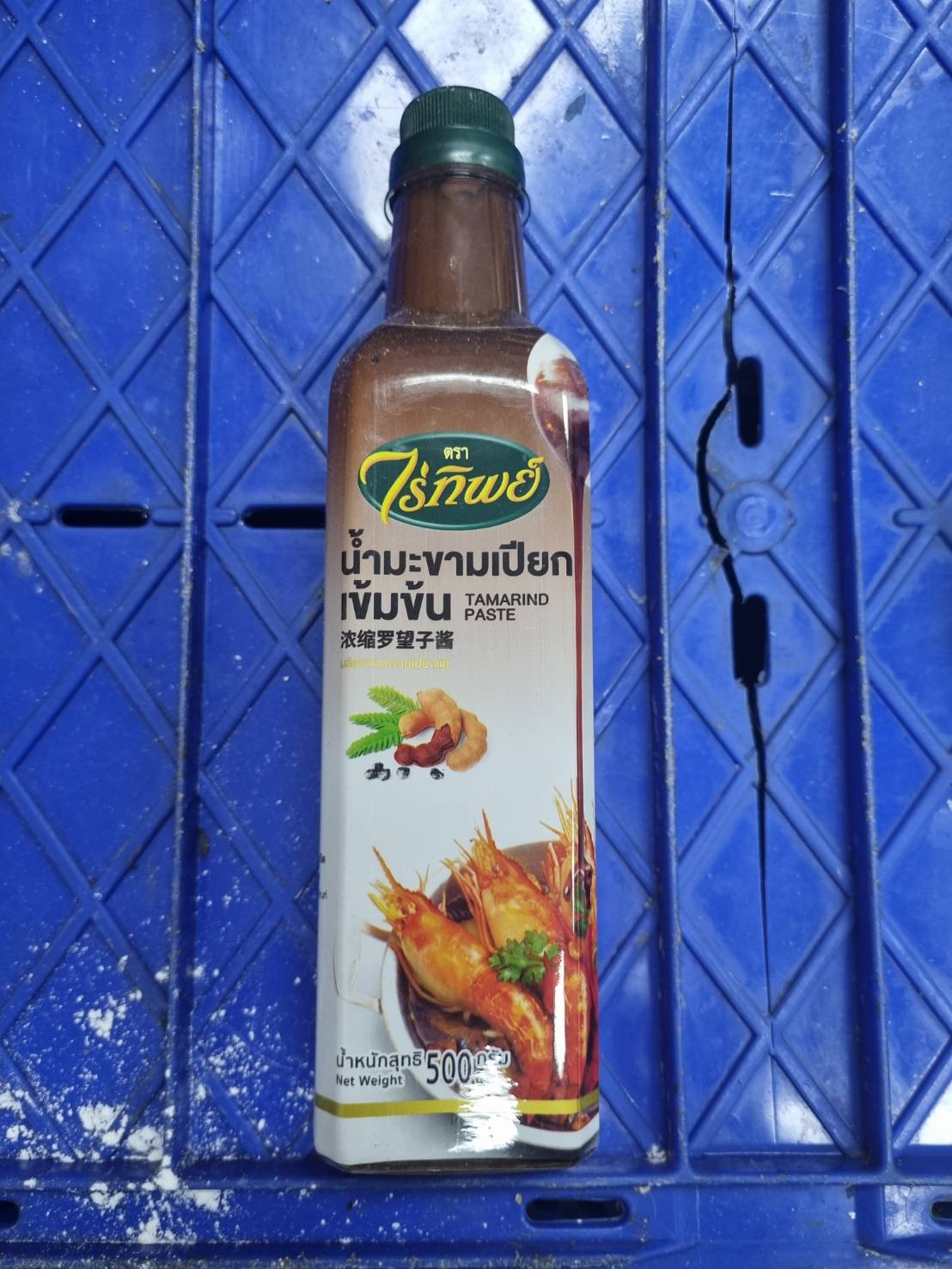 น้ำมะขามเปียกเข้มข้น น้ำมะขาม มะขาม ตราไร่ทิพย์ 500 ML มี 12 ขวด
