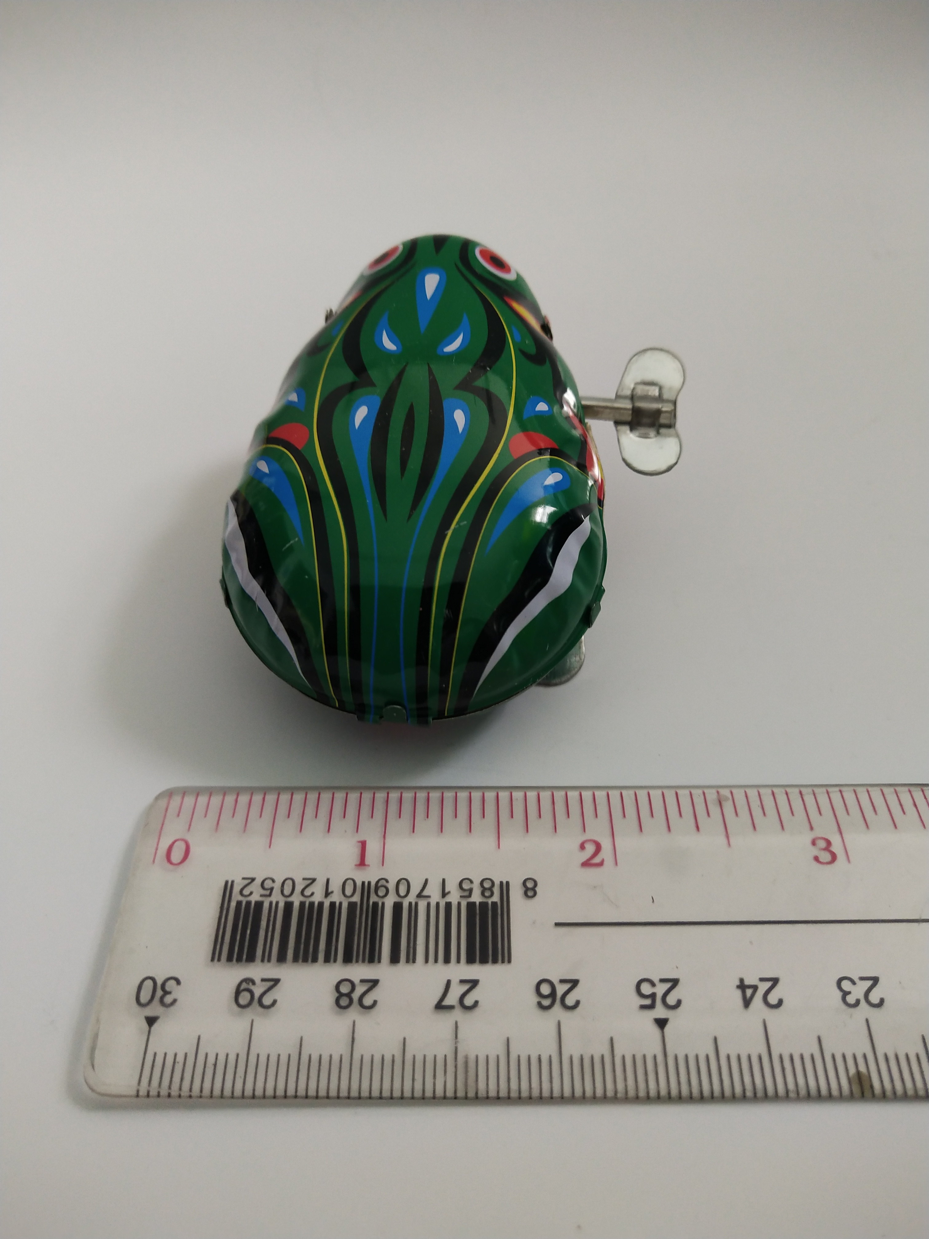 ของเล่นสังกะสี มีหลายภาพ กบสังกะสีไขลาน รุ่นผลิตออกมาใหม่ หรือ RE Product ขนาดตามภาพ