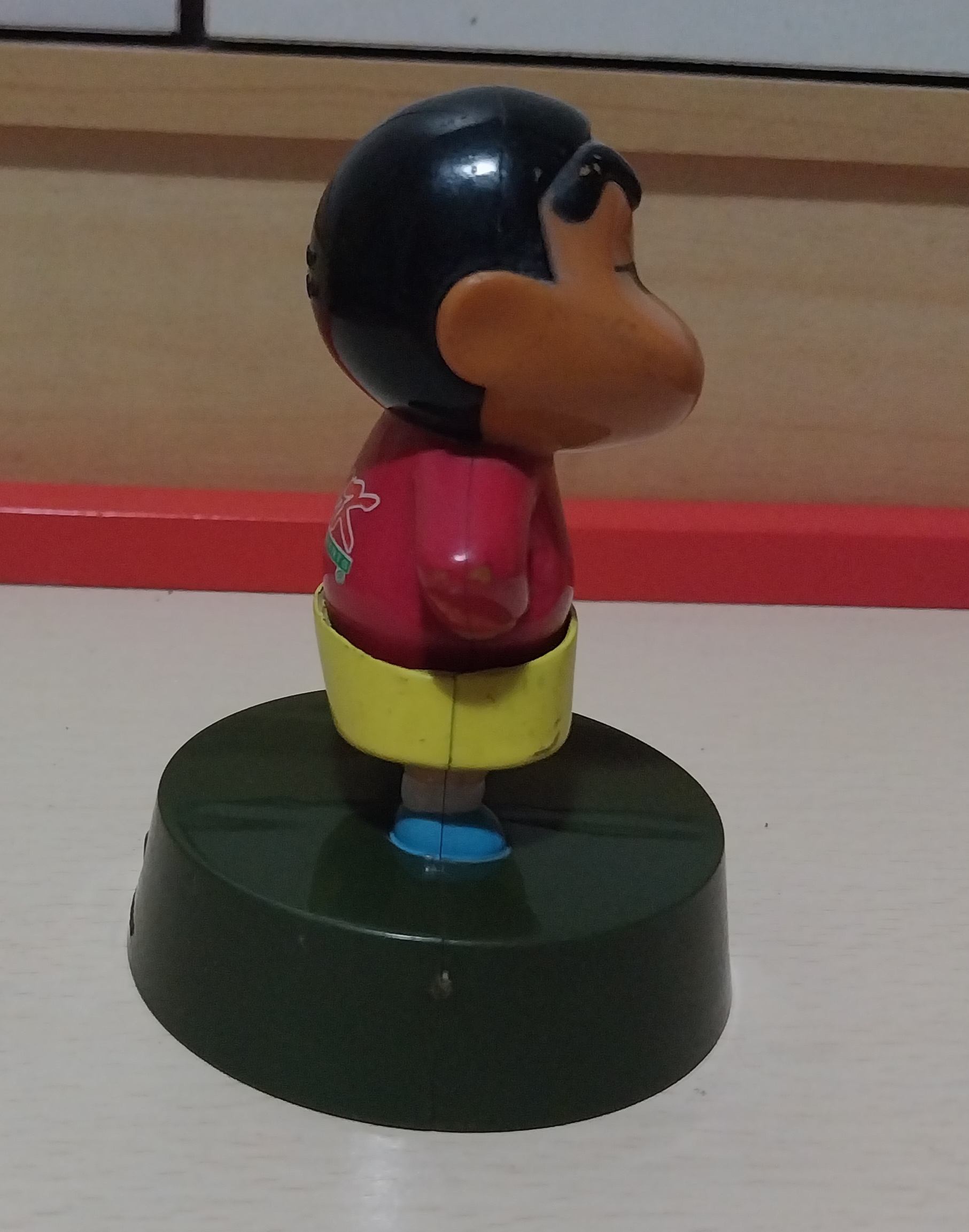 มือ2,มีหลายภาพ,งานไทย พรีเมี่ยมสุกี้เอ็มเคMK ตุ๊กตาไขลาน ชินจัง **ลานเสีย ส่ายเอวต้องโยกเอง มีตำหนิตามภาพ Shinchan