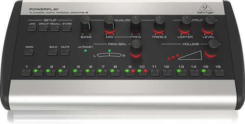 Behringer POWERPLAY P16-M 16-Channel Digital Personal Mixer