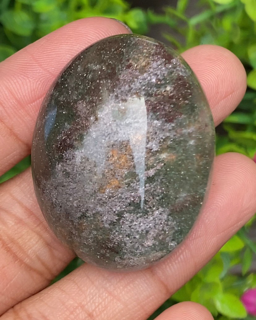 โป่งข่าม ควอตซ์ Included Quartz 144.55 กะรัต Cts พลอยแท้ อัญมณีมงคลประจําวันเกิด เครื่องประดับพลอย