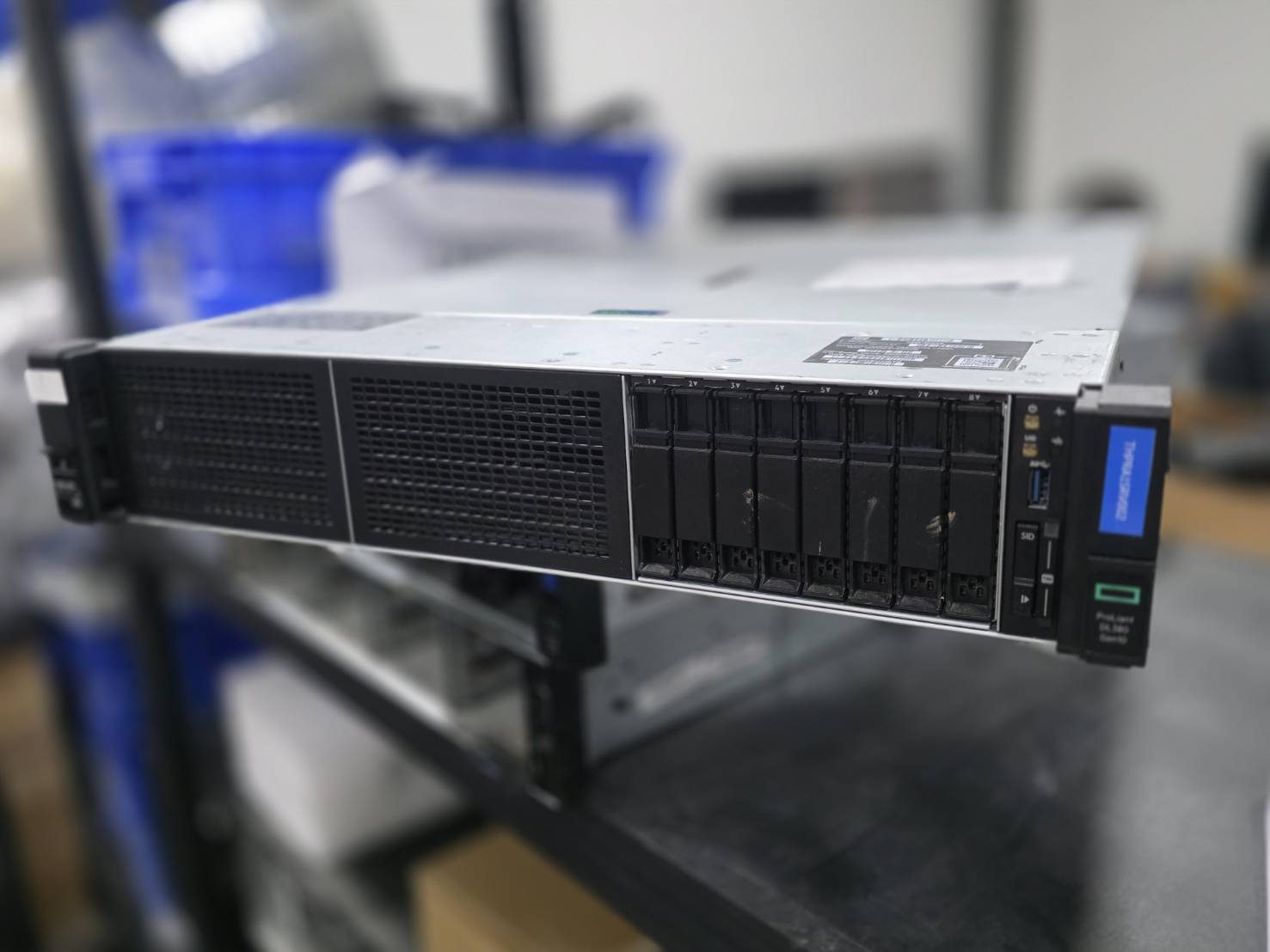 Server HP ProLiant DL380 G10 Xeon gold 6138 x2 Ram ไม่มี Tray x2 power x2