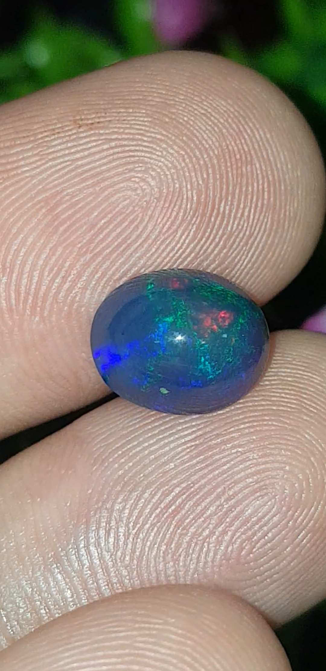 พลอย โอปอล Opal 2.05 กะรัต (Cts.) พลอยแท้ อัญมณีมงคลประจําวันเกิด เครื่องประดับพลอย