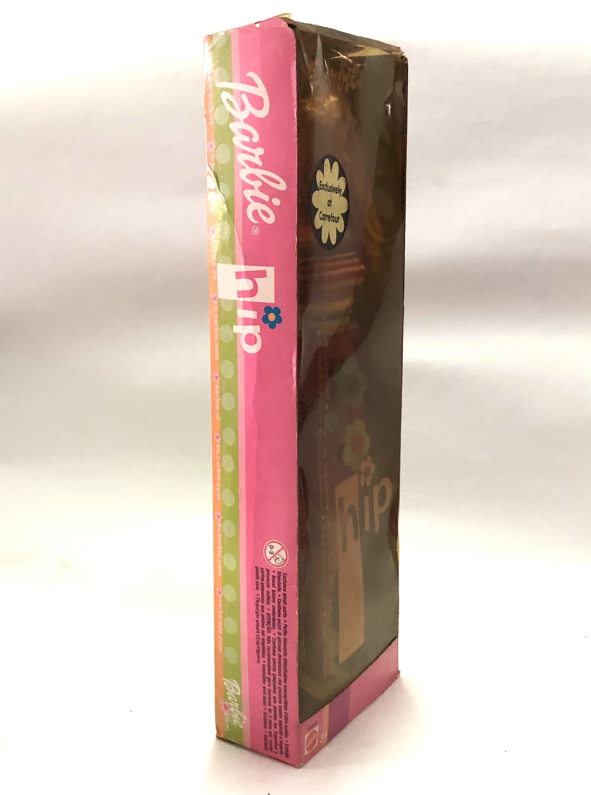 มิอ2 สภาพเก่าเก็บในกล่อง ตุ๊กตาบาร์บี้ รุ่น Hip Only at Carrefour