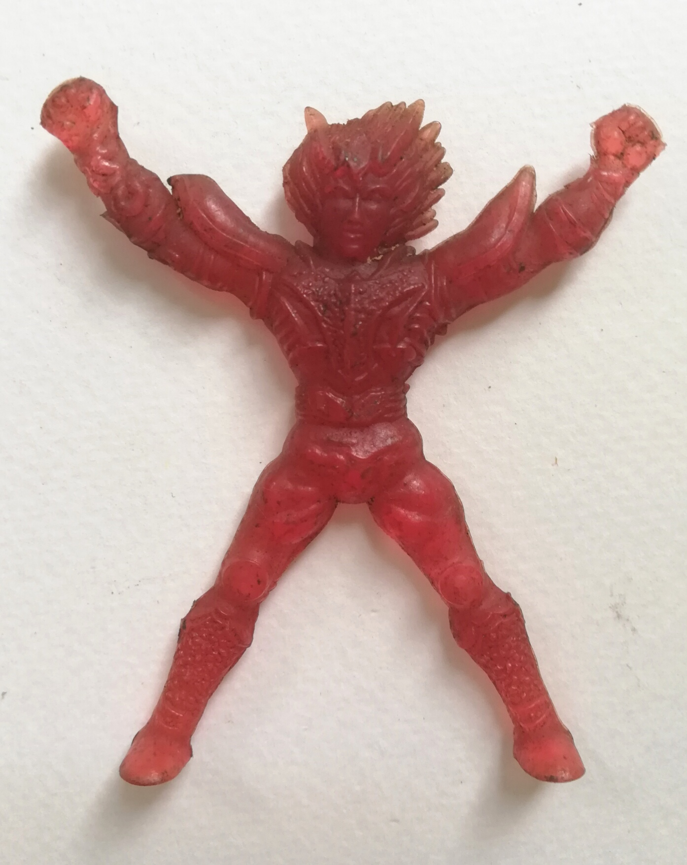 ตุ๊กตุ่นยางสีแดง ANTS แอ็นท์ 3 นิ้ว เซ้นต์เซย่า St Seiya