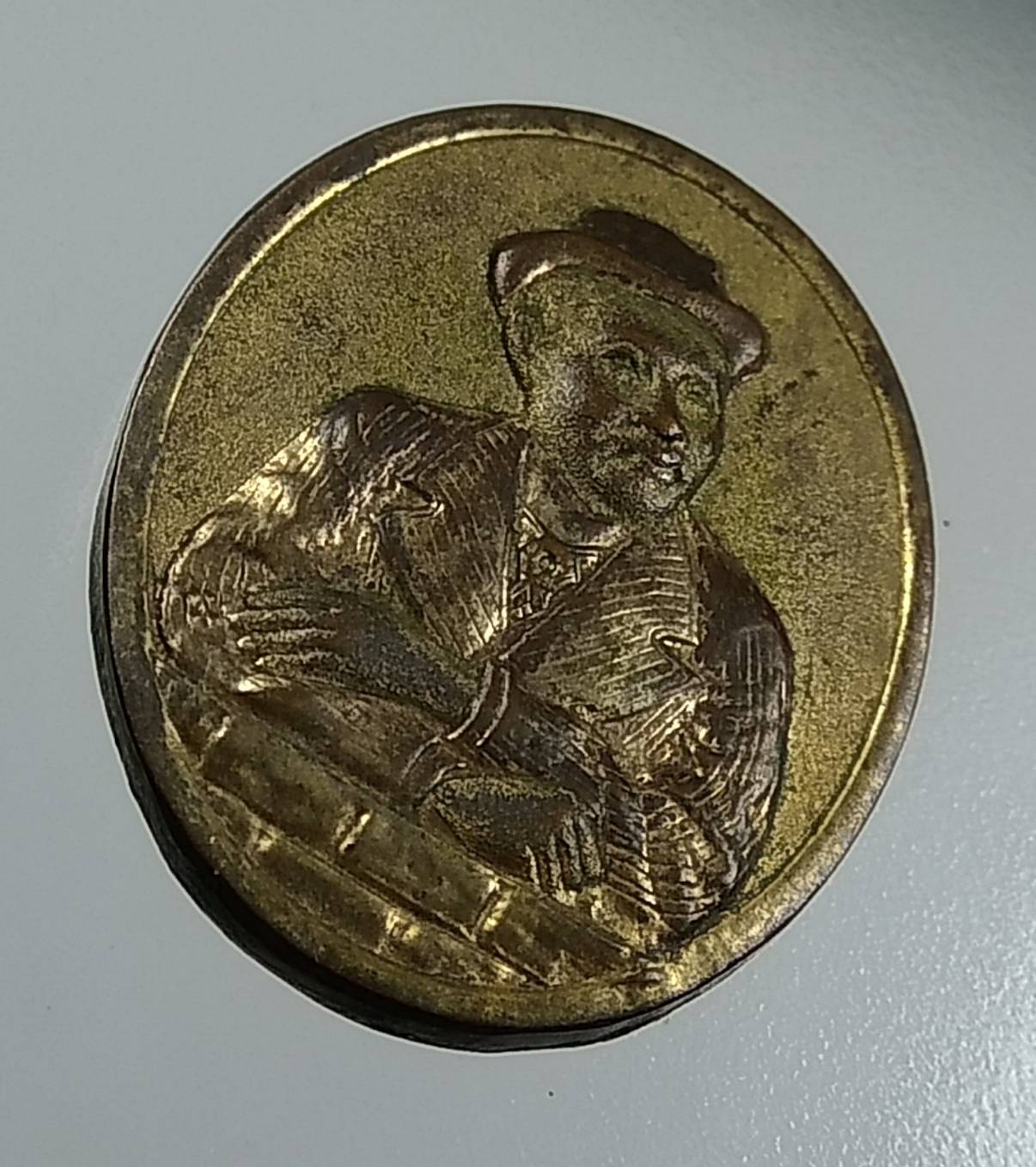 A1645 เหรียญ ร.5 วัดชัยพฤกษมาลา กรุงเทพ ปี2537