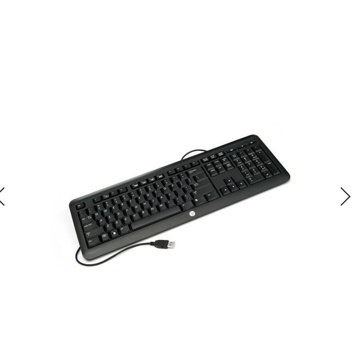 Hp keyboard แถม เม้าส์ - USB