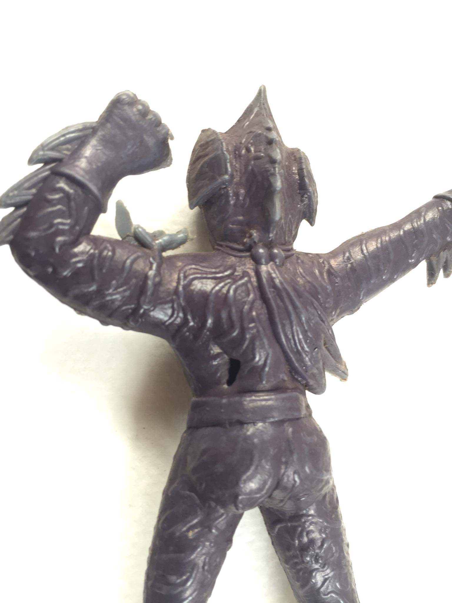 ตุ๊กตุ่นแอ๊นท์ ตัวแข็งกึ่งตัวเทียน สีน้ำเงินอมฟ้า ขนาด 4 นิ้ว ไรเดอร์อเมซอน มือสองสภาพดี ไม่ชำรุด