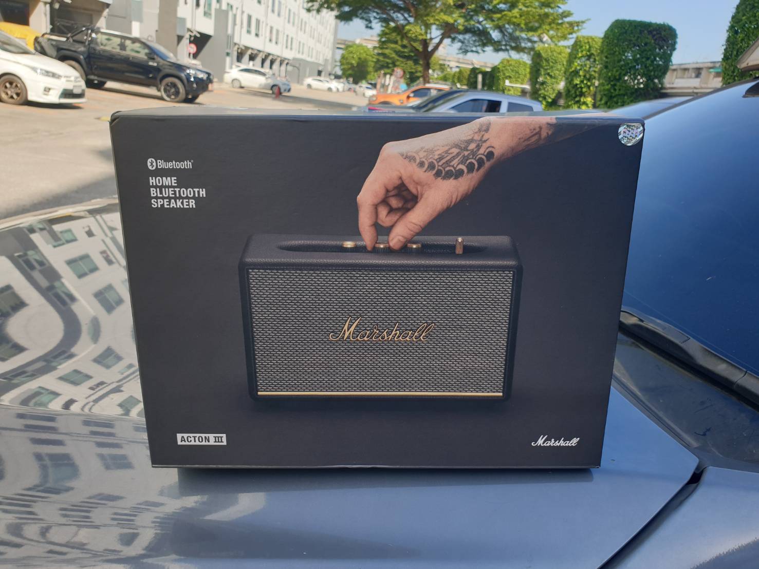 ลำโพง Mashall Action III สภาพดีมากมีกล่องศูนย์ไทย