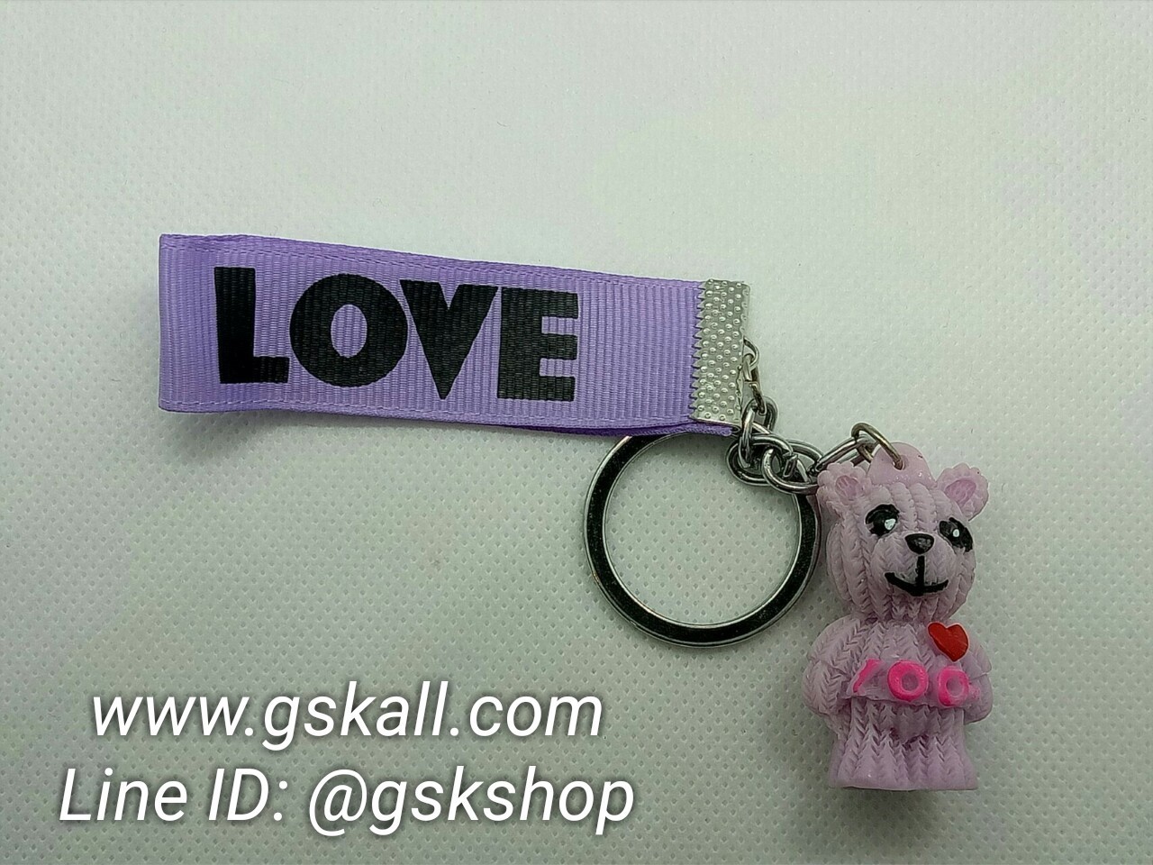 พวงกุญแจหมีLOVE เหมาะสำหรับทุกวัย