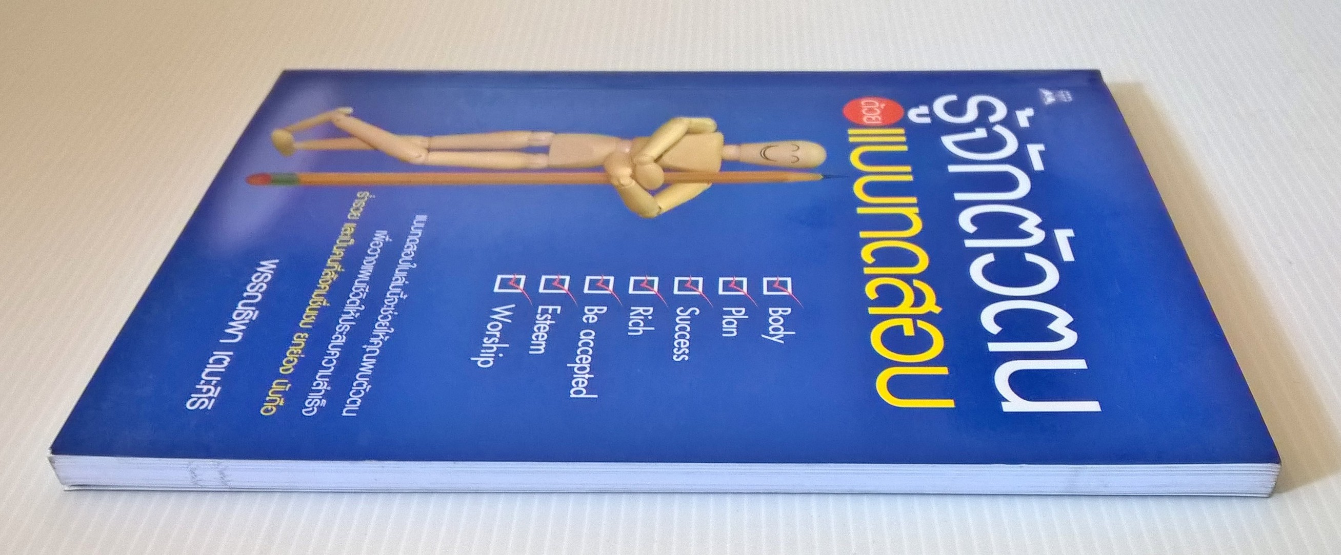 หนังสือพัฒนาตัวเอง "รู้จักตัวตนด้วยแบบทดสอบ" โดย พรรณธิพา เตมะศิริ ปีที่พิมพ์ 2553