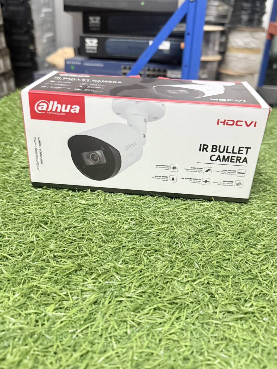 DAHUA HDCVI Camera DH-HAC-HFW1200FP มี 4 ตัว