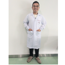 เสื้อกาวน์ยาวโลโก้กล้องจุลทรรศน์