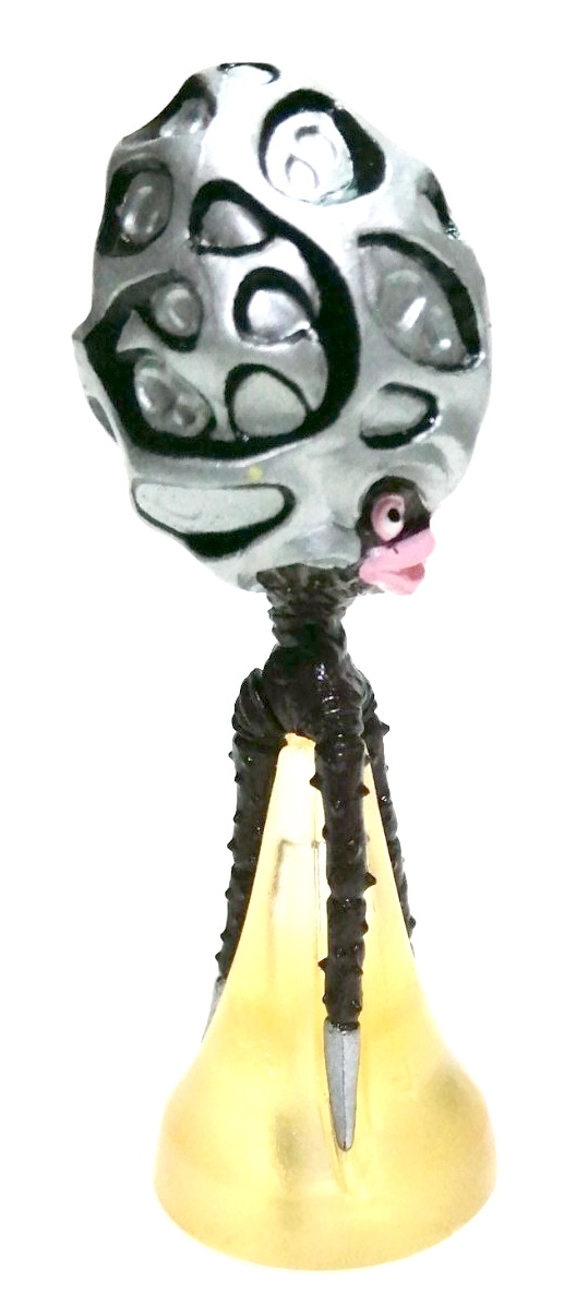 กาชาปอง มนุษย์ดาวจิบูล Alien Chibull สัตว์ประหลาดจากอุลตร้าเซเว่น Ultra Seven มนุษย์ดาวจิบูล สูง8ซม. มีฐานตั้งให้ครบ ทำสีสำเร็จ งานสะสมเก่าเก็บค่อนข้างหายาก มนุษย์ดาวจิบูล เป็นเอเลียนขนาดเล็ก และส่งหุ่นนแอนดรอย มาก่อกวนโลก เป็นศัตรูคู่อาฆา