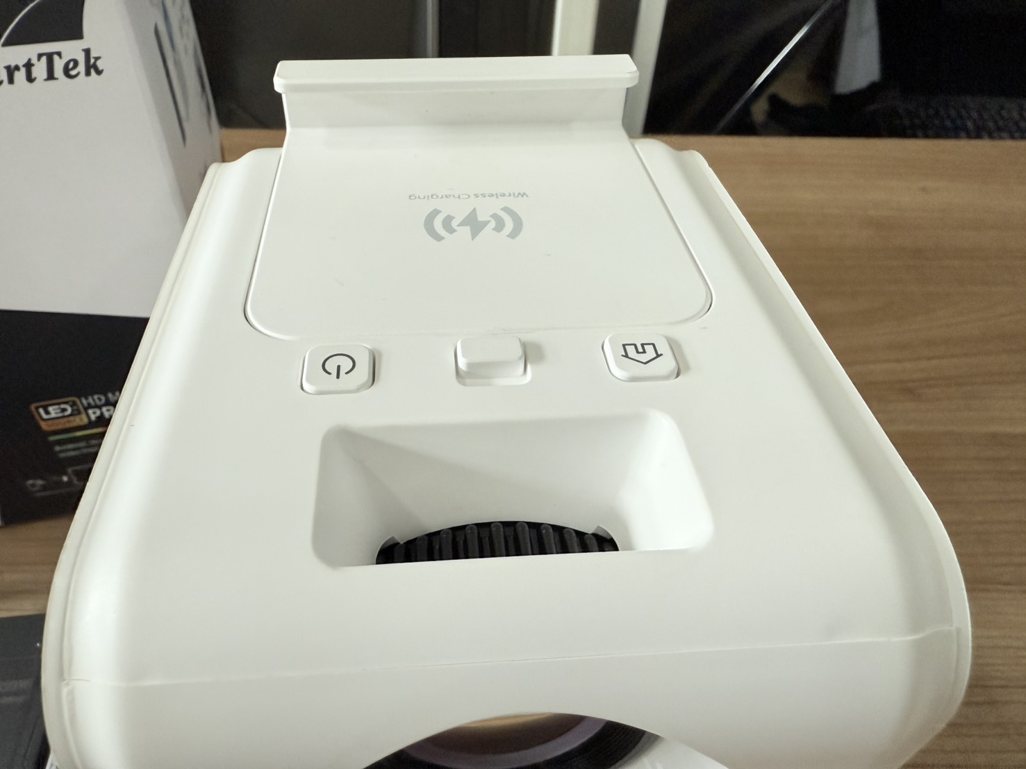 Projector 1920Px1080P (แท้) SmartTek CSCMP-1080-1 Projector + Adapter