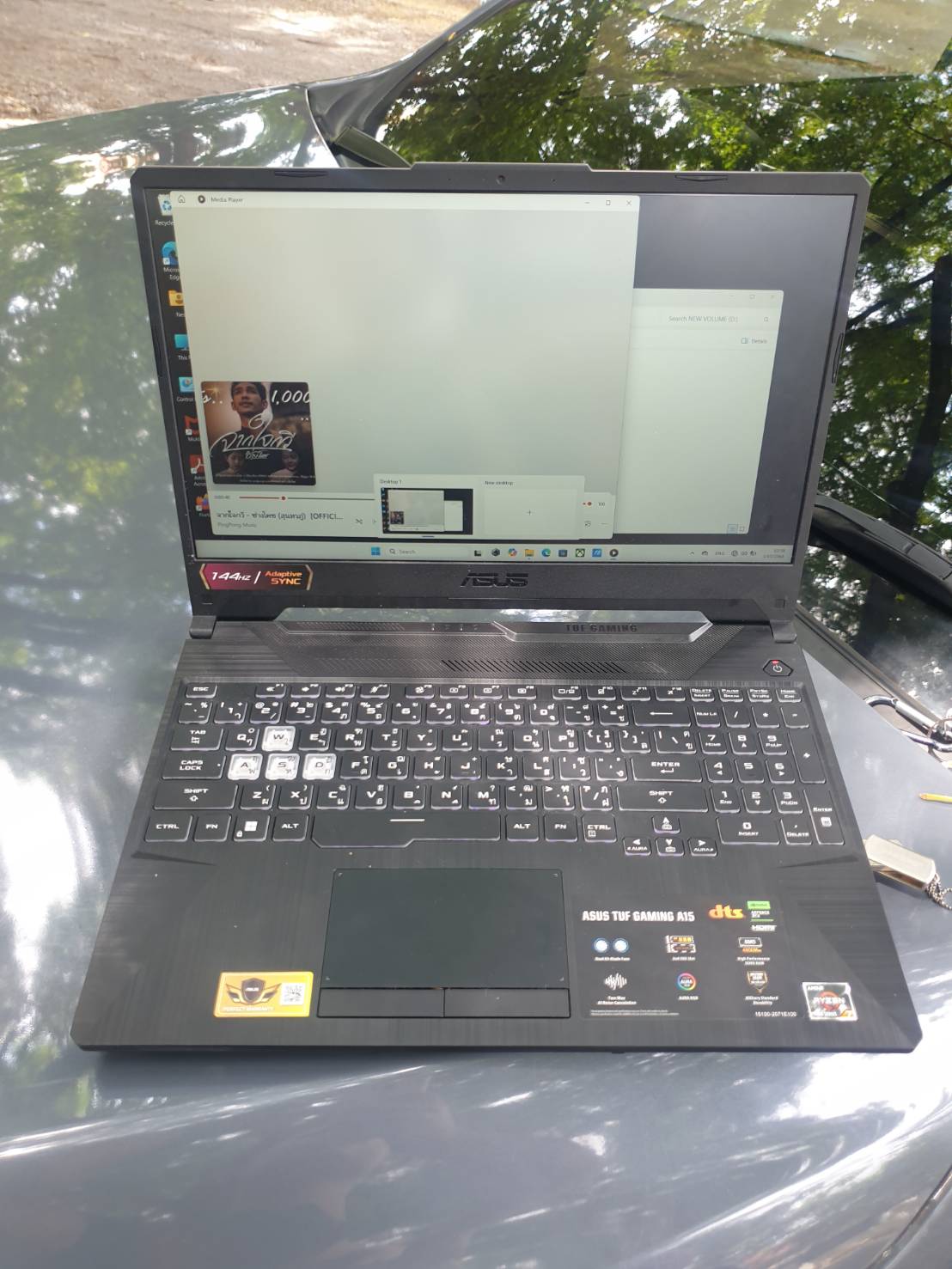 Asus TUF Gaming A15 AMD Ryzen 7 7435HS; GeForce RTX 2050; 16 GB DDR5; 512 GB SSD สภาพใหม่มาก