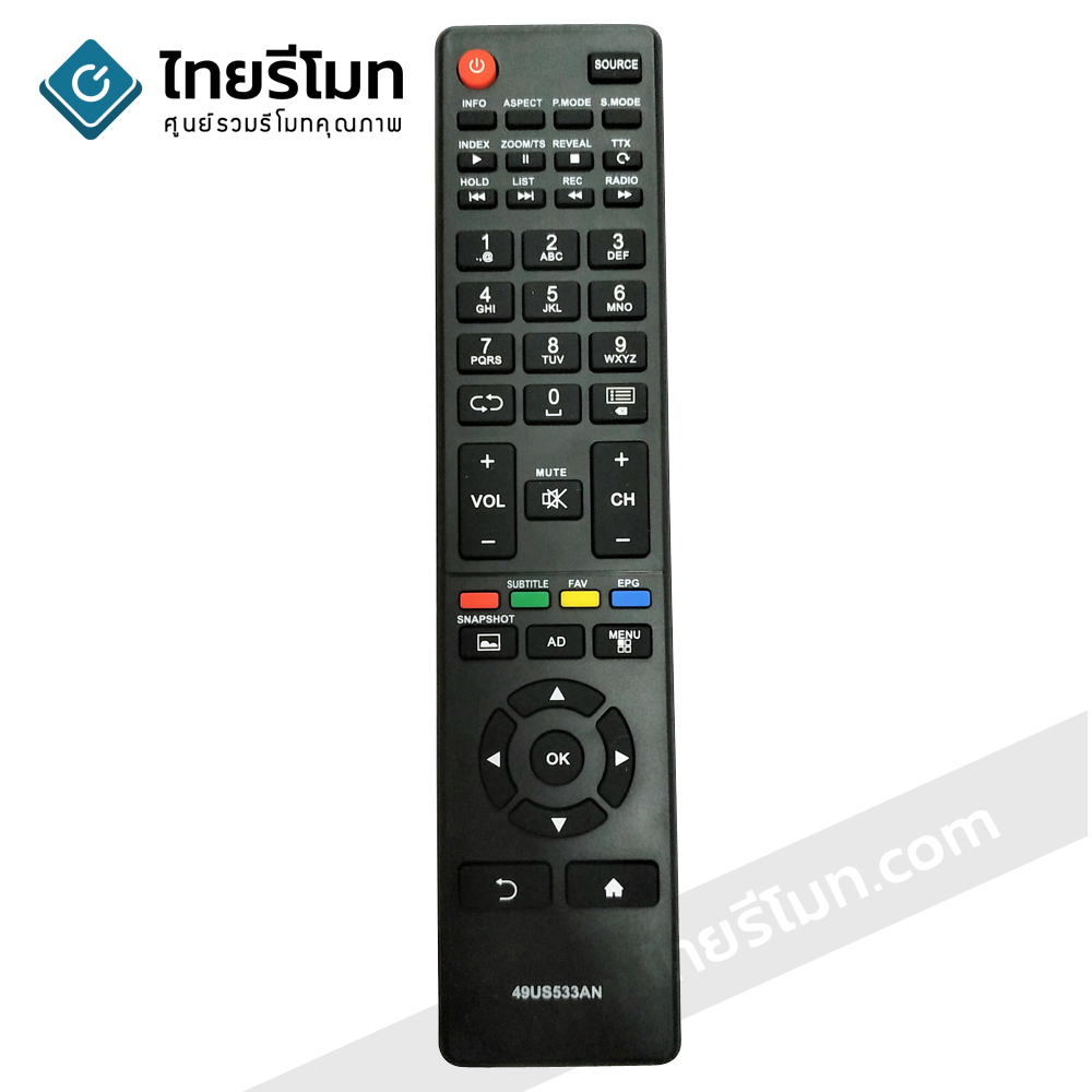 รีโมททีวี Aconatic รุ่น49US533AN *กดดูรายละเอียดสินค้า*