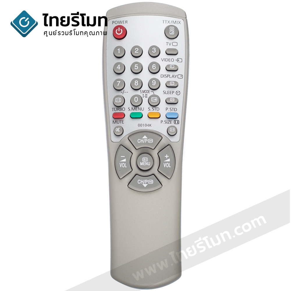 รีโมททีวี Samsung รุ่น00104K