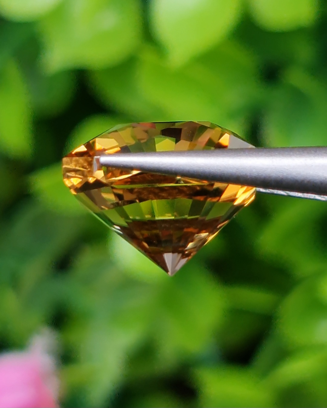 พลอย ซิทริน Citrine 8.07 กะรัต (Cts.) พลอยแท้ อัญมณีมงคลประจําวันเกิด เครื่องประดับพลอย