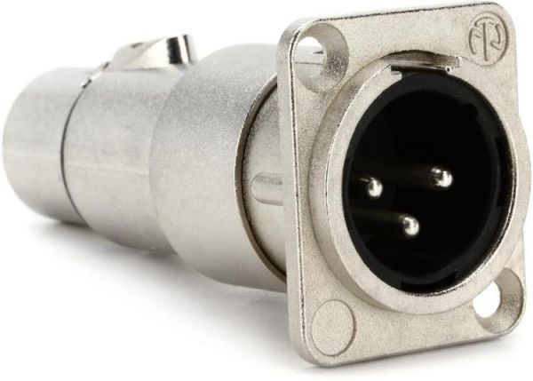Neutrik NA3MDF ขั้วต่อแปลง male-female feedthrough adapter