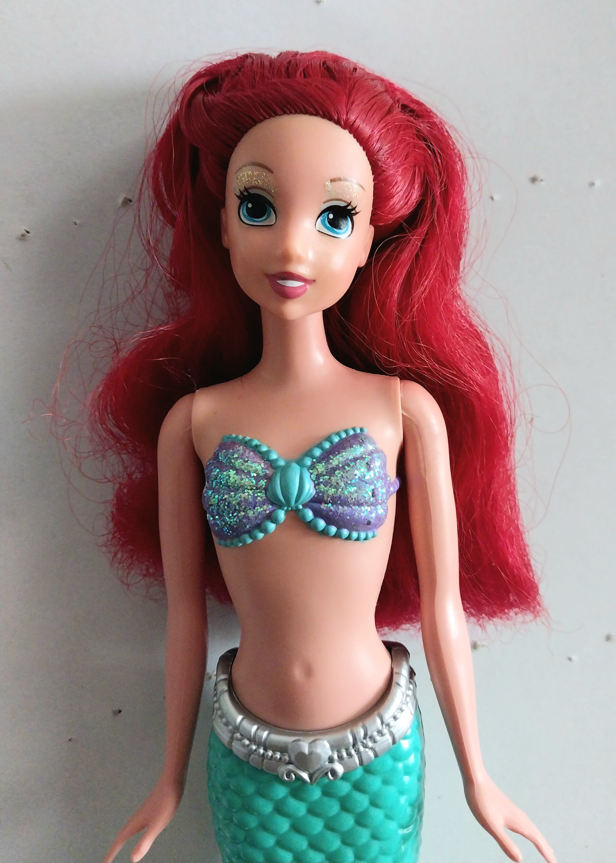 มือ2 สภาพสะวม เจ้าหญิงเงือกน้อย แอเรี่ยล Ariel the little mermaid เจ้าหญิงดิสนีย์ ของมีตามภาพ Mattel2010